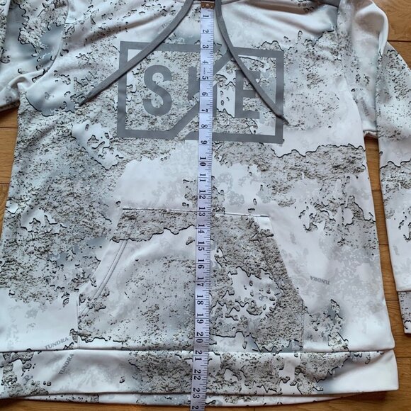 SHE Outdoor Women’s Large Tundra Camo Hoodie – Fleece Lined Hunting Pullover - Picture 4 of 8